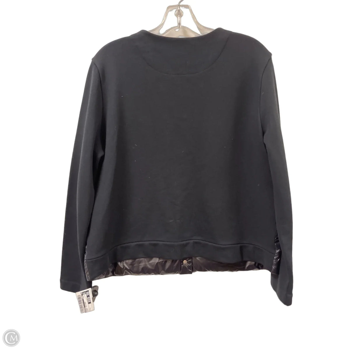 Jacket Designer By Escada In Black, Size: L