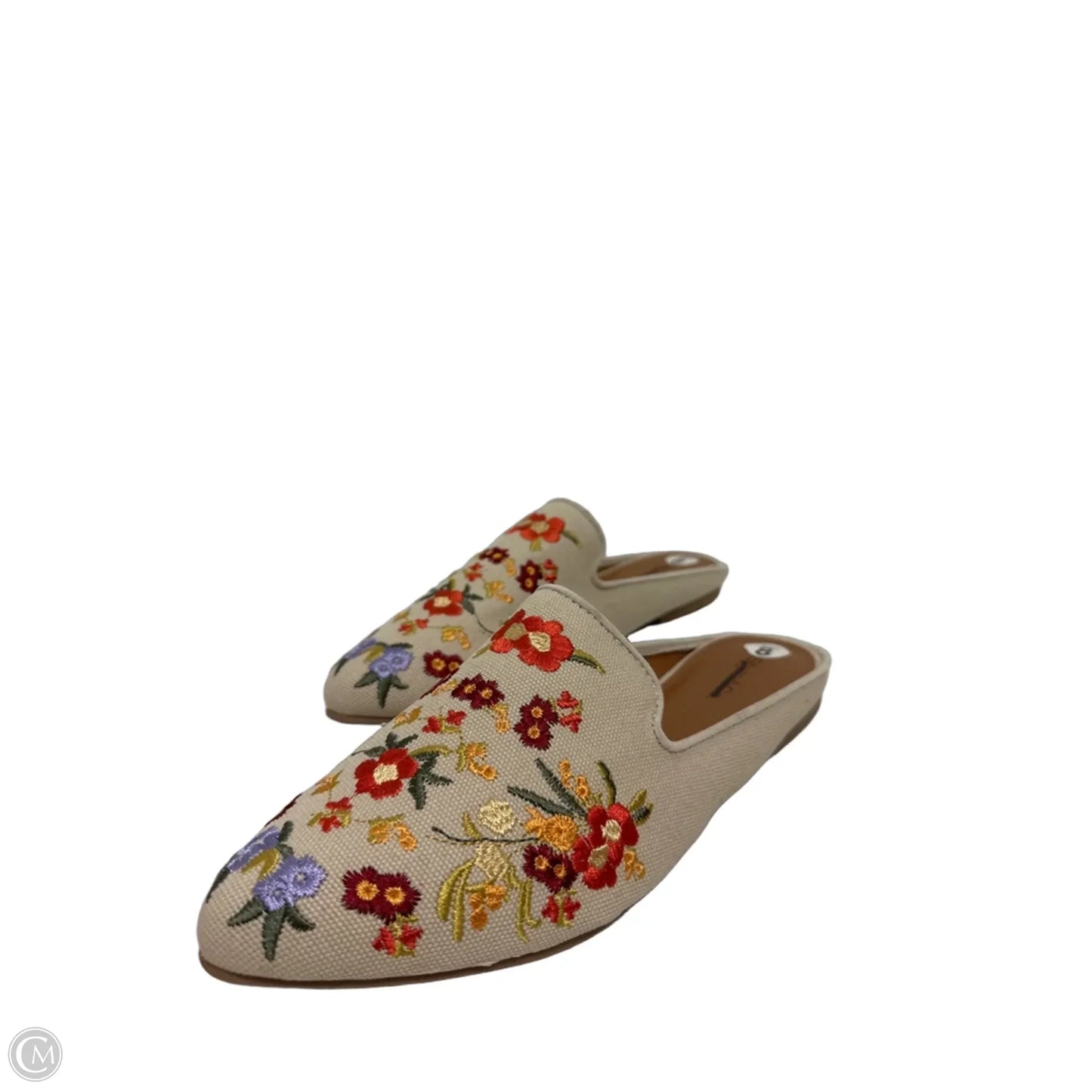 Shoes Flats By Style And Company In Floral Print, Size: 8
