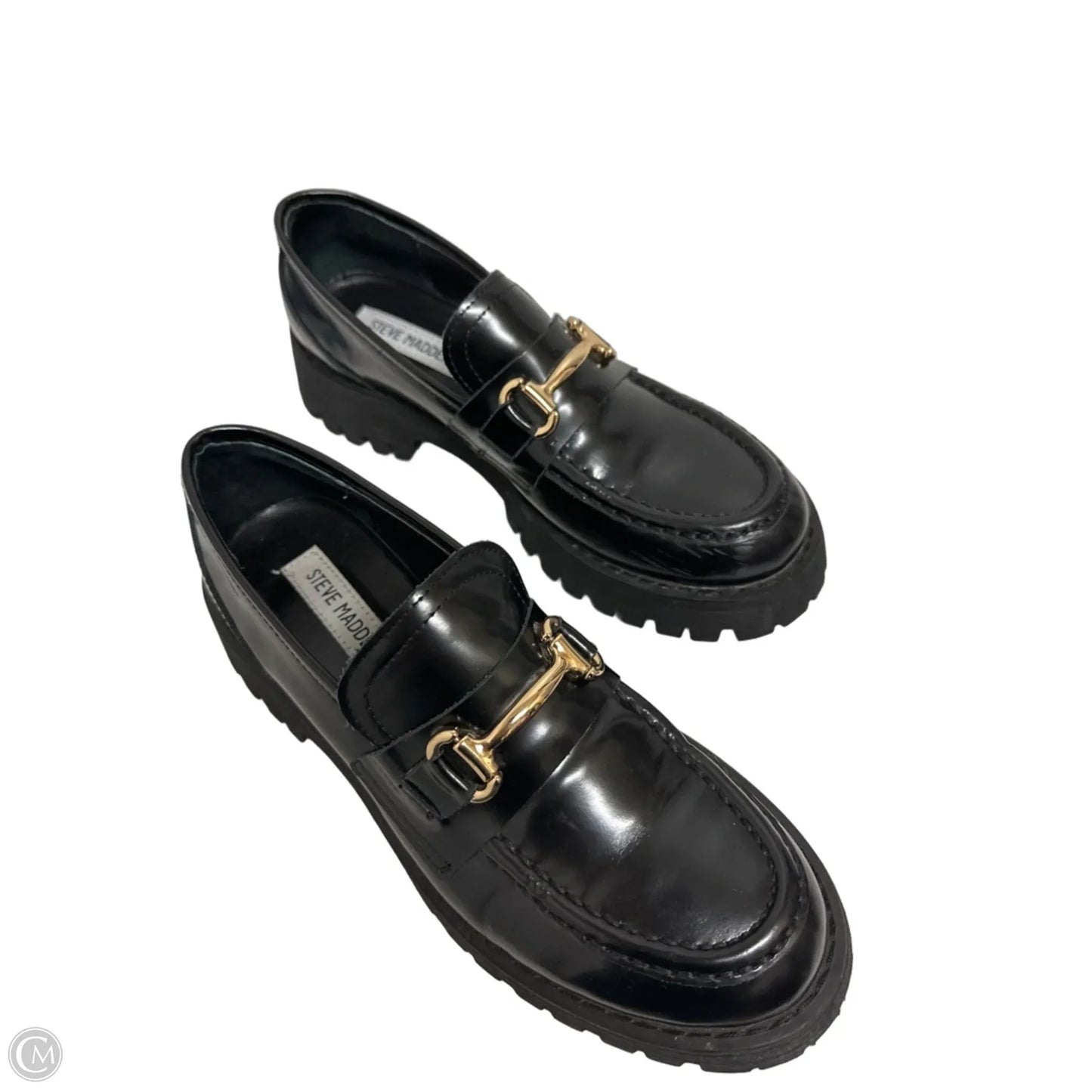 Shoes Flats By Steve Madden In Black, Size: 8.5