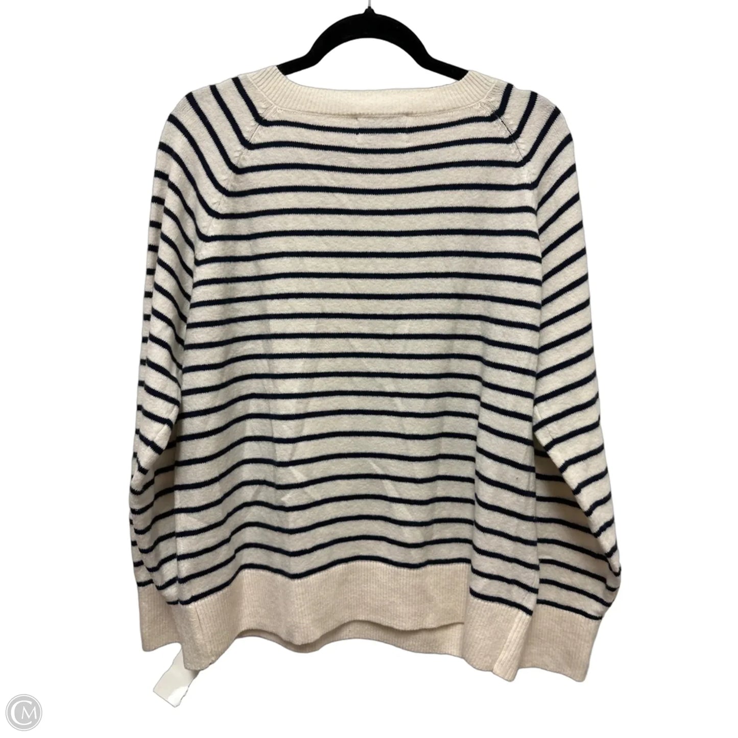 Sweater By Old Navy In Striped Pattern, Size: L