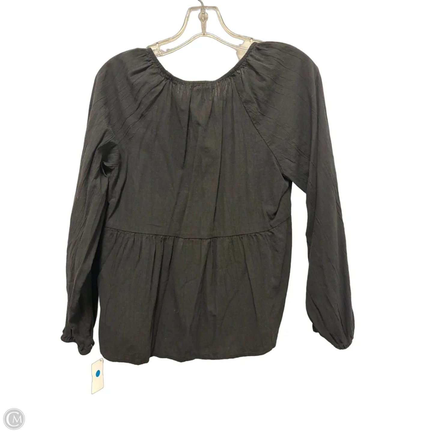 Top Long Sleeve By Old Navy In Black, Size: M