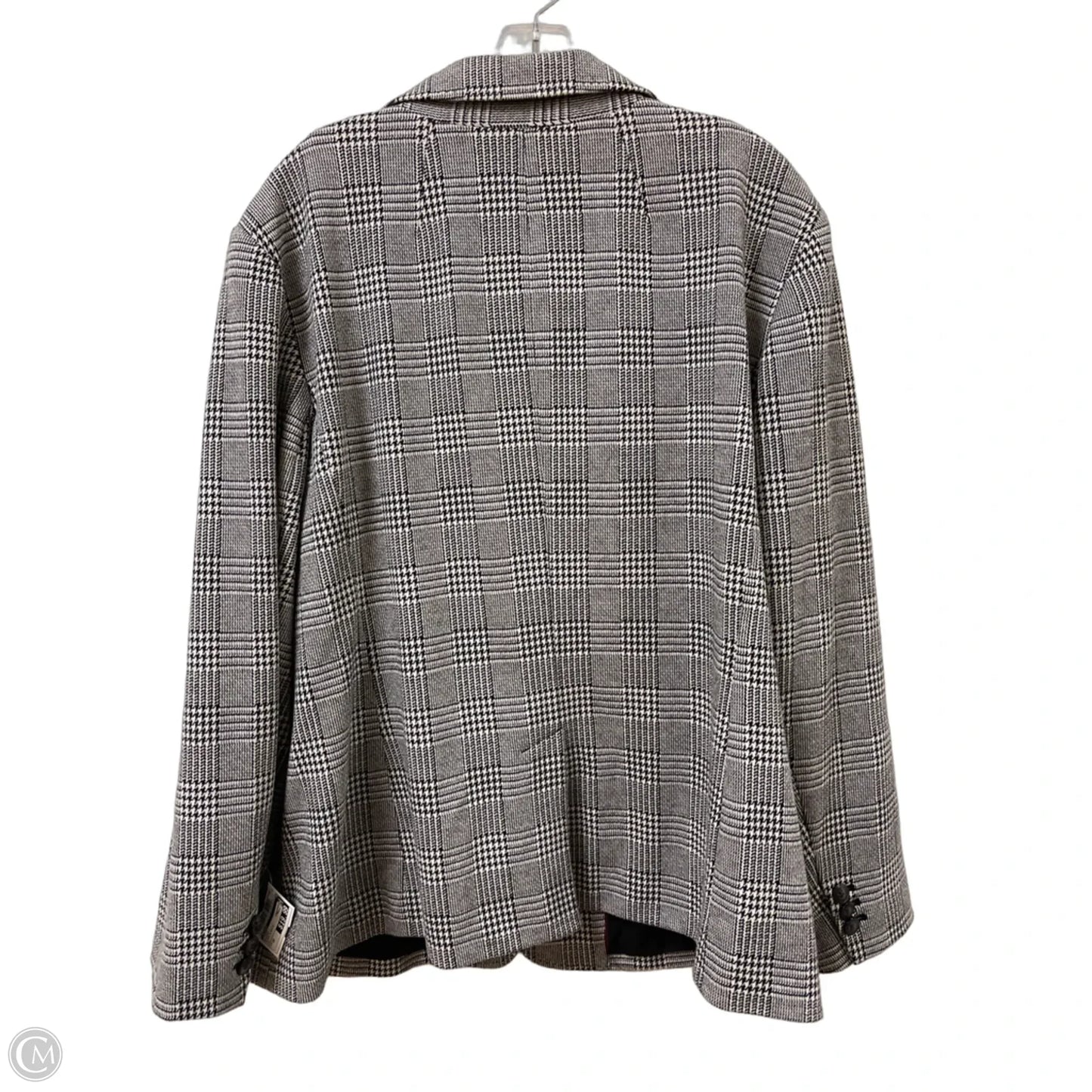 Blazer By Talbots In Black & White, Size: 3x