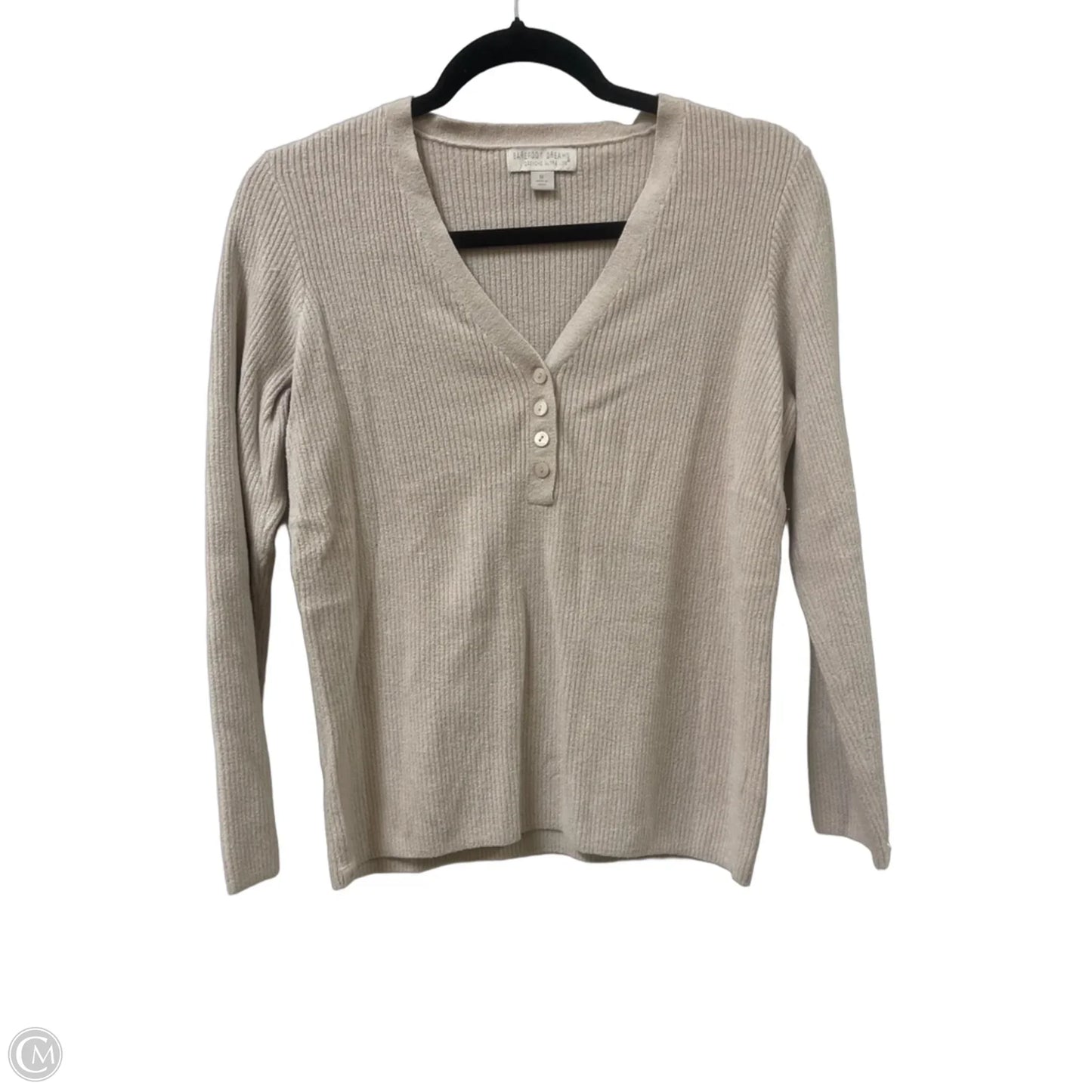 Sweater By Barefoot Dreams In Cream, Size: M