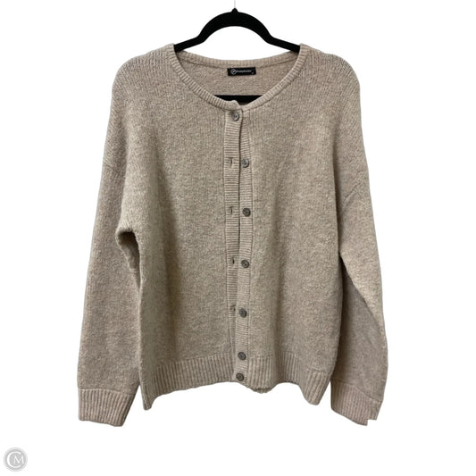 Sweater Cardigan By Prettygarden In Cream, Size: M