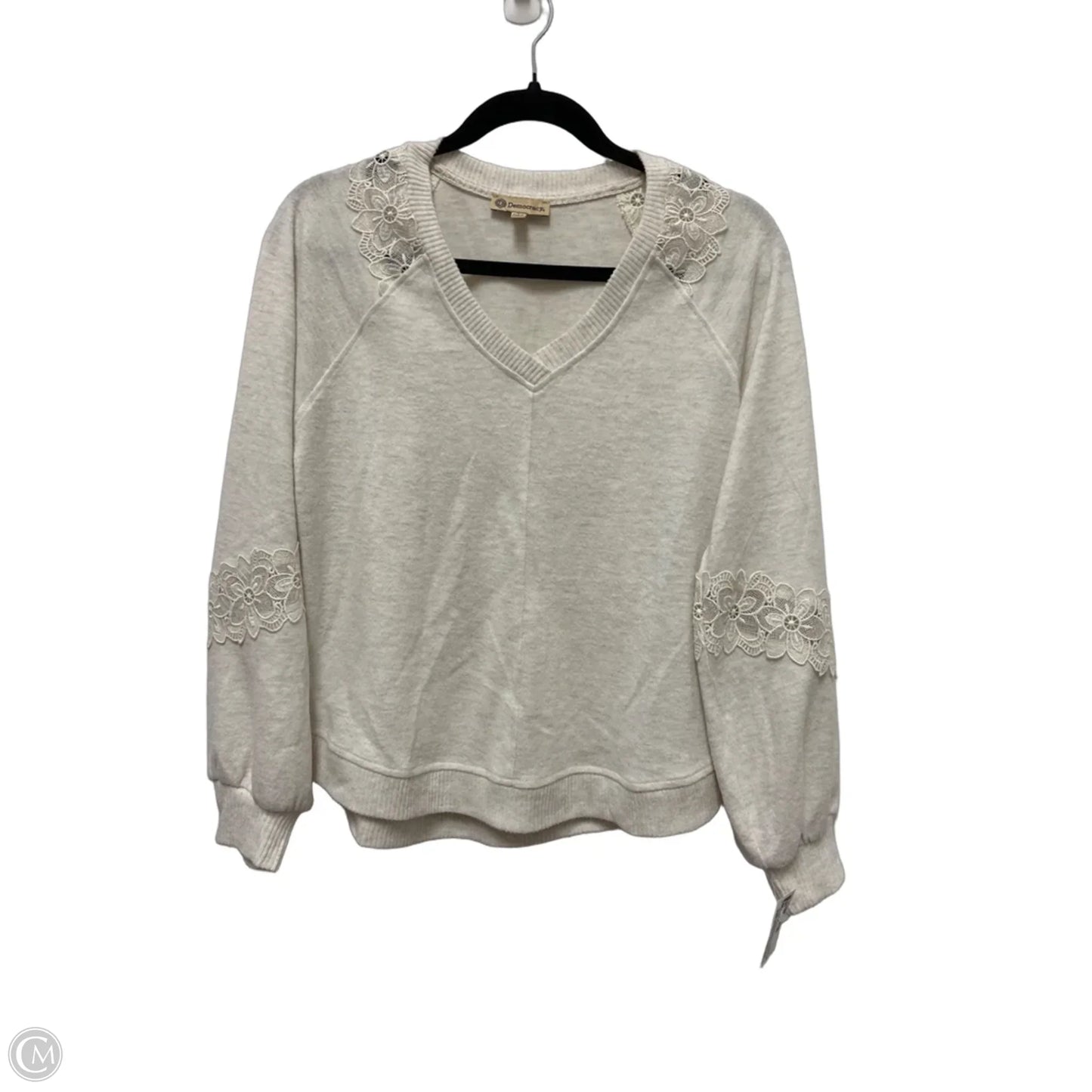 Sweater By Democracy In Cream, Size: S