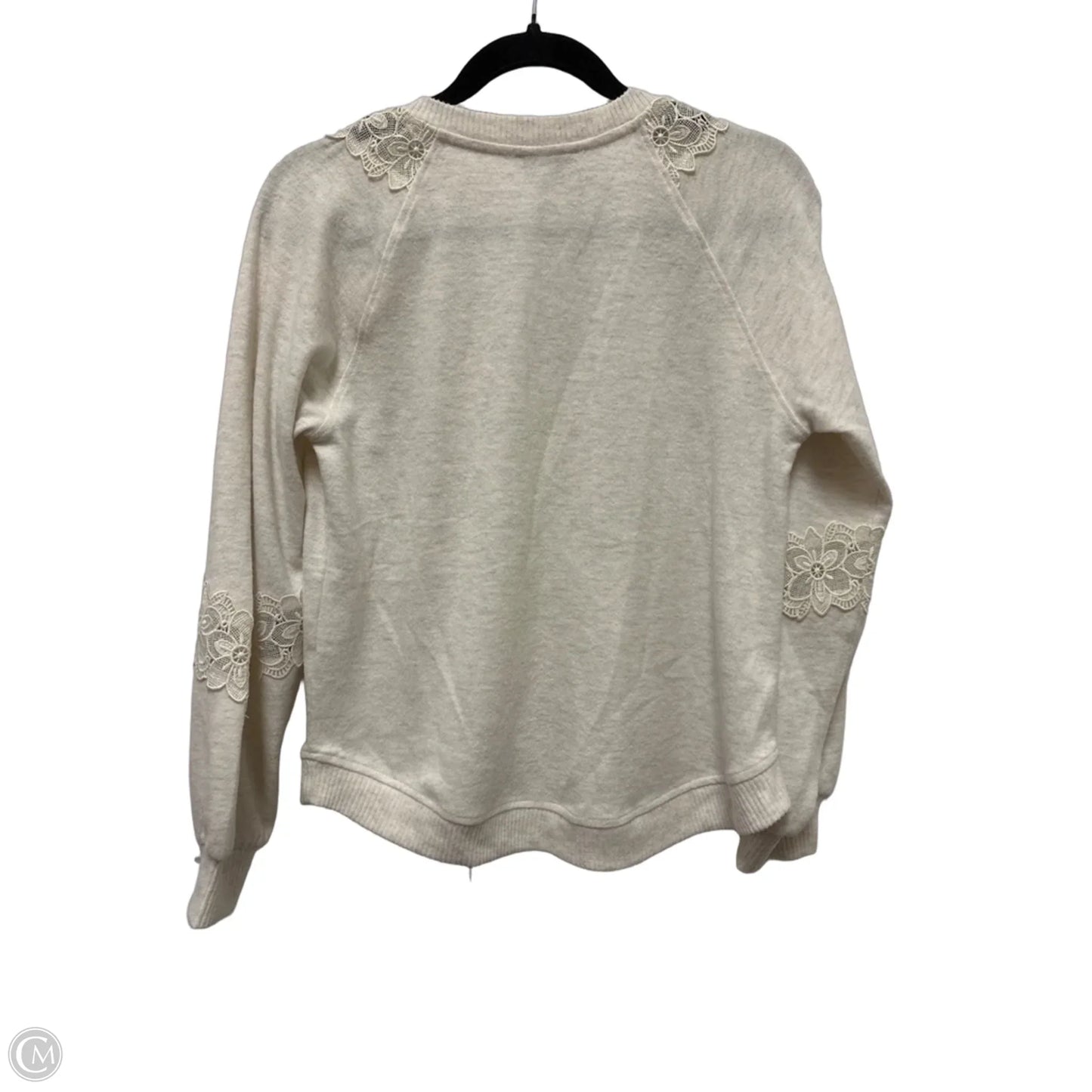 Sweater By Democracy In Cream, Size: S