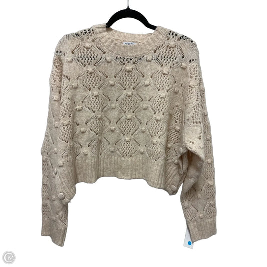 Sweater By White Birch In Cream, Size: S