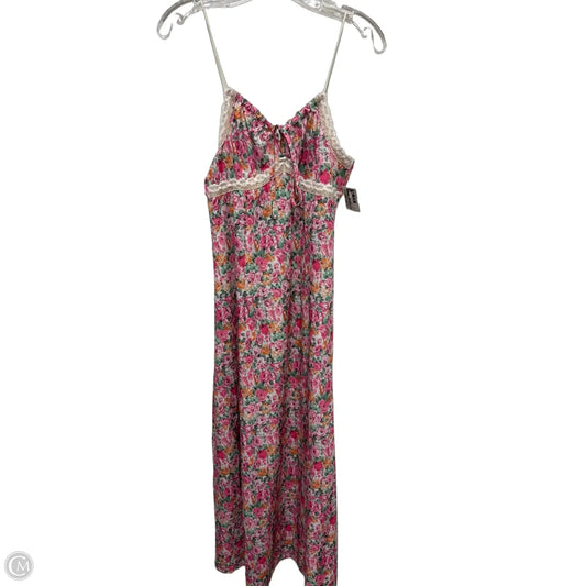 Dress Casual Maxi By Shein In Floral Print, Size: M
