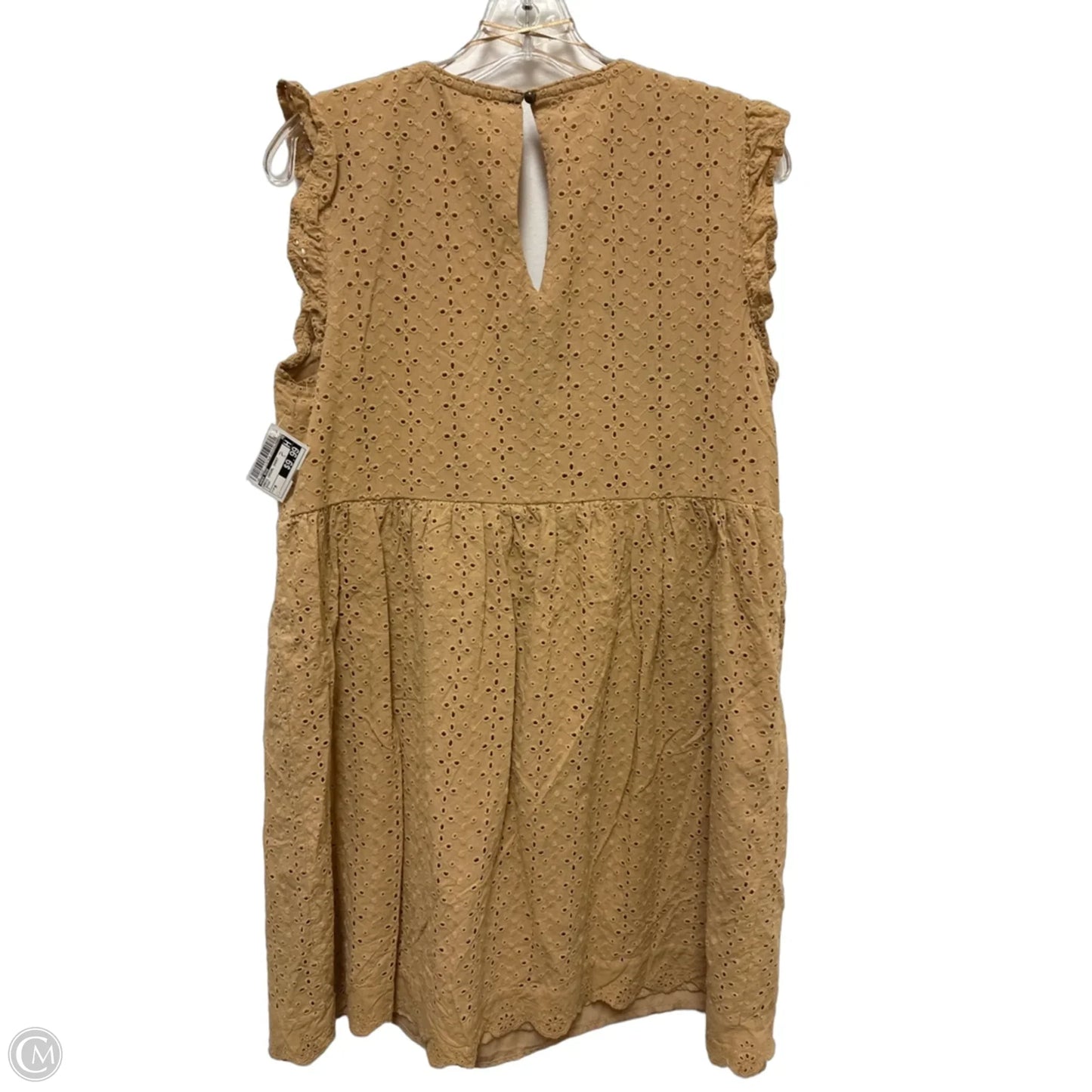 Dress Casual Short By Knox Rose In Brown, Size: M