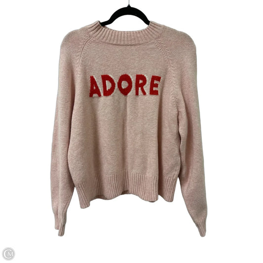 Sweater By Old Navy In Pink, Size: L