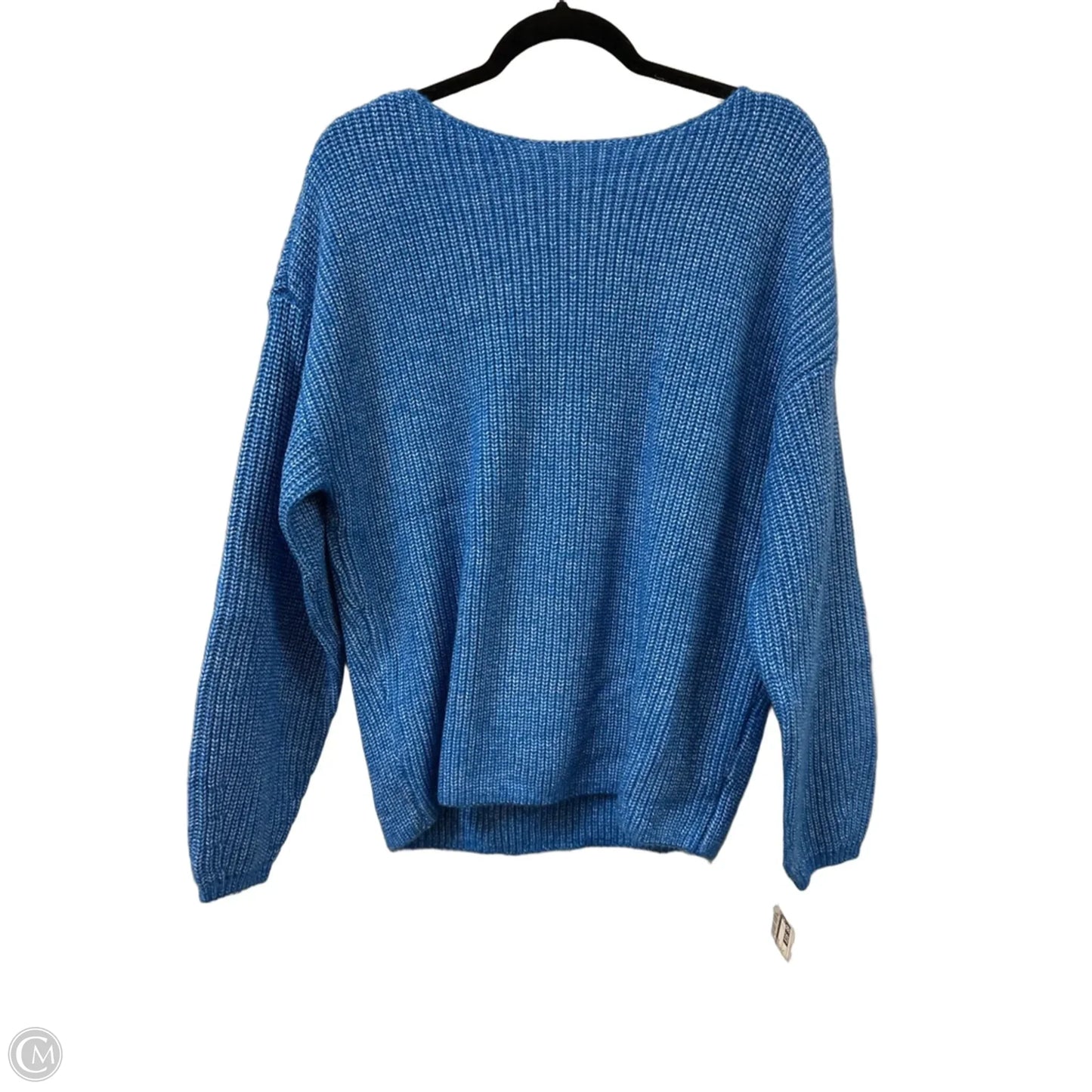 Sweater By Loft In Blue, Size: L