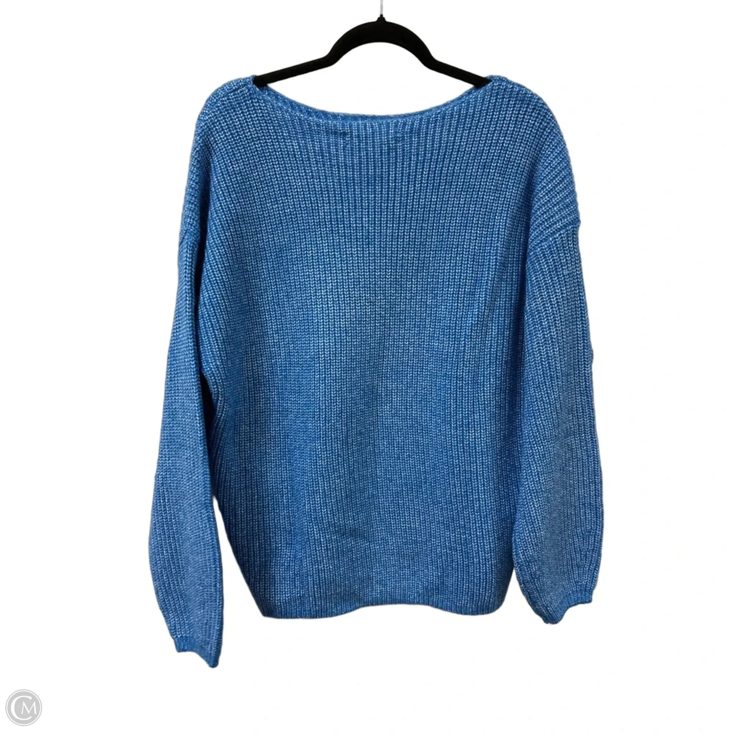 Sweater By Loft In Blue, Size: L