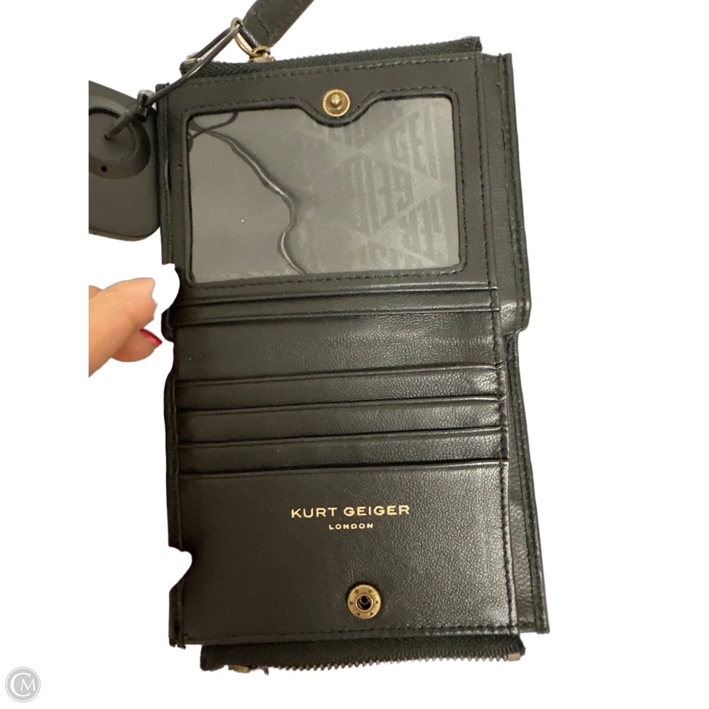 Wallet Designer By Kurt Geiger, Size: Medium