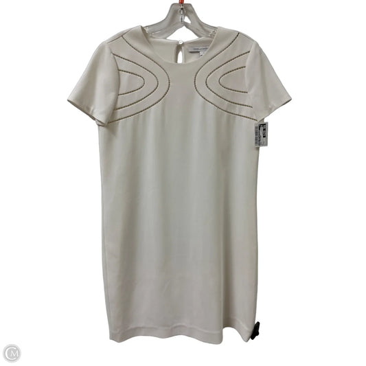 Dress Designer By Diane Von Furstenberg In White, Size: S