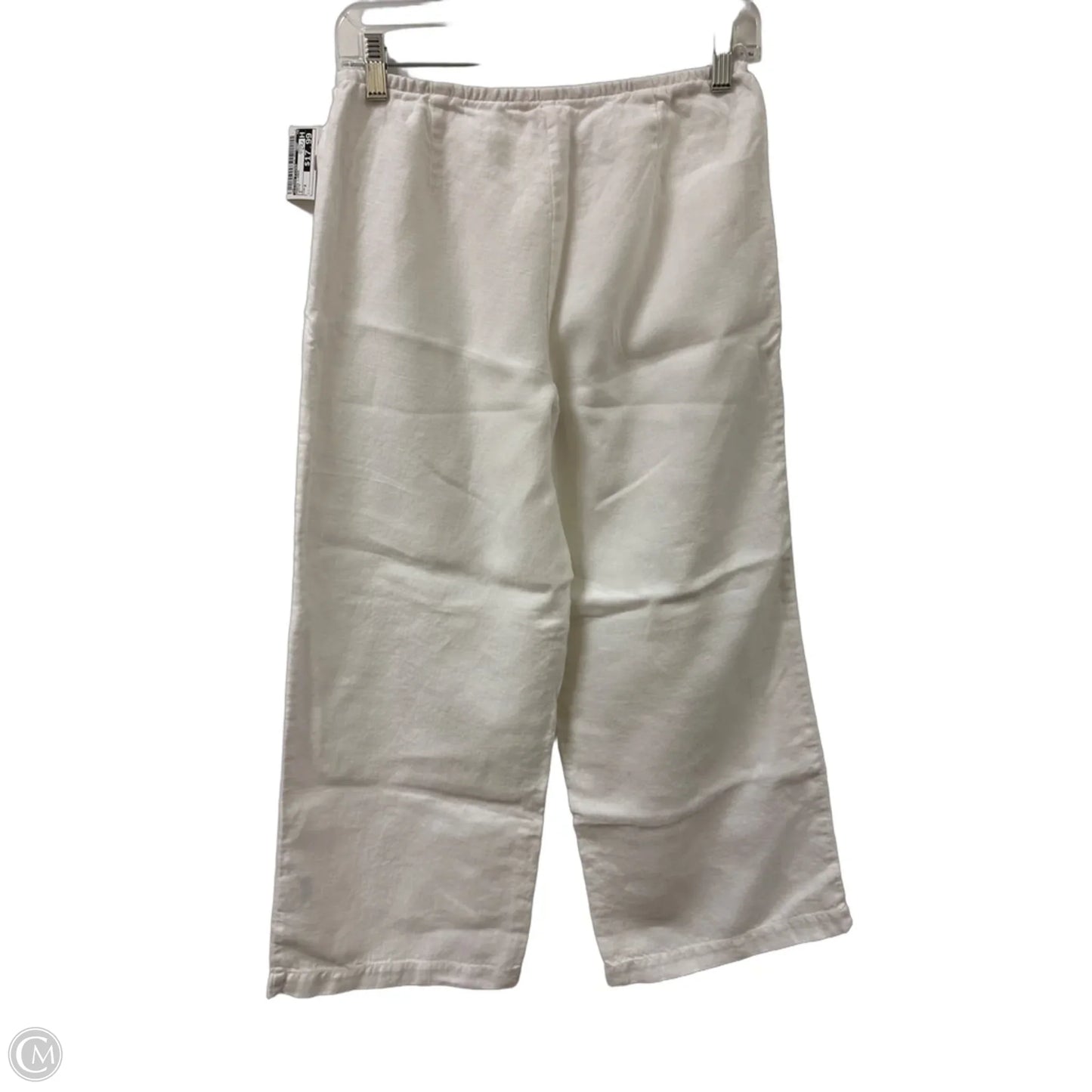 Pants Linen By Eileen Fisher In White, Size: 2