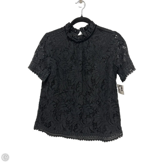 Top Short Sleeve By Crown And Ivy In Black, Size: S