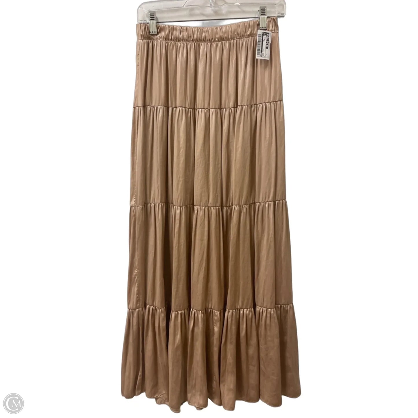 Skirt Maxi By Zara In Cream, Size: 2