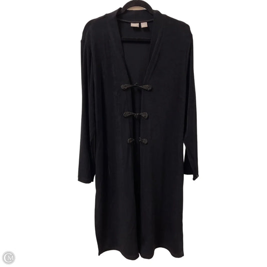 Cardigan By Chicos In Black, Size: Xl