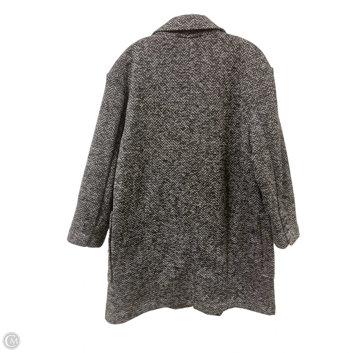Coat Other By Simply Vera In Black & White, Size: Xl