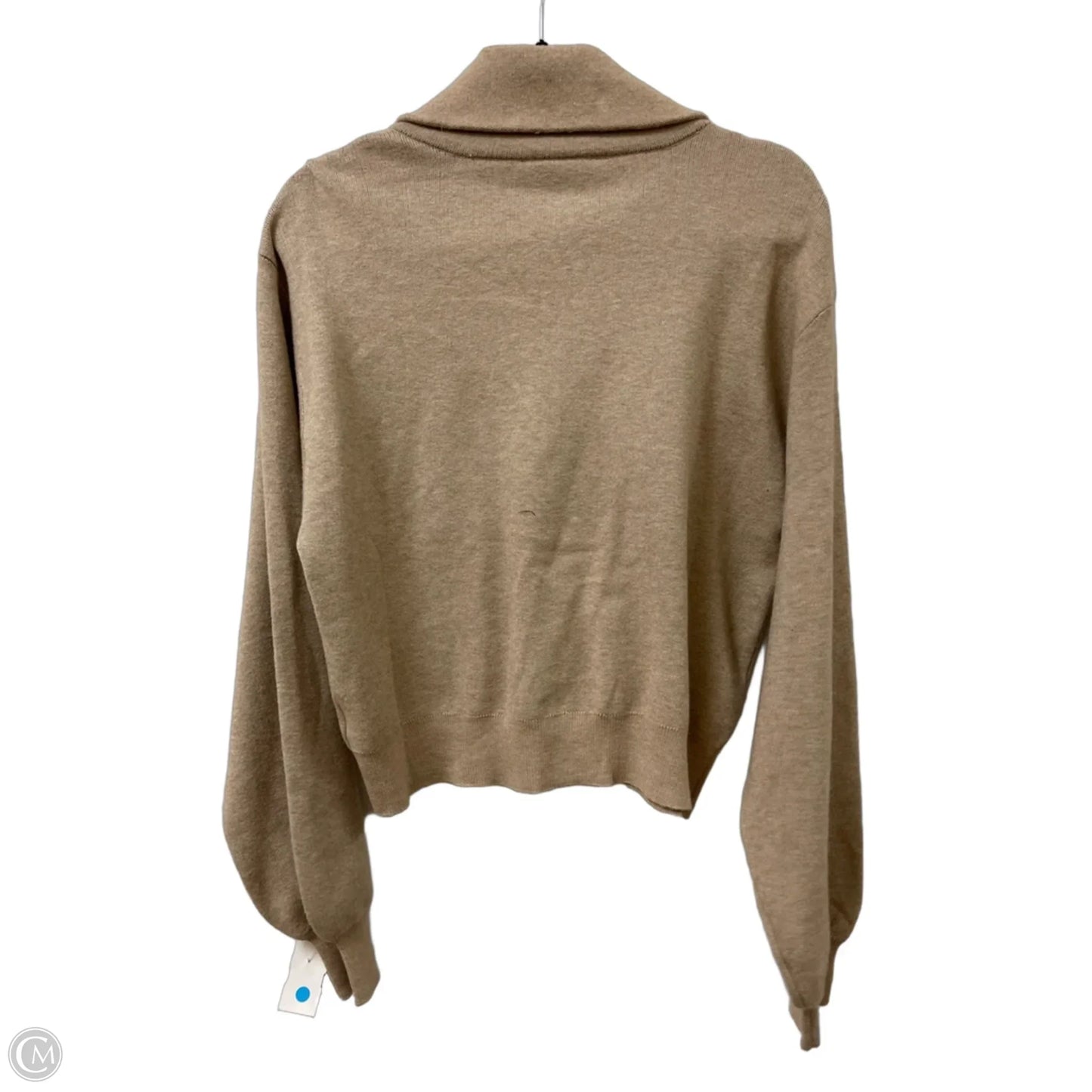 Sweater By Ellen Tracy In Brown, Size: L