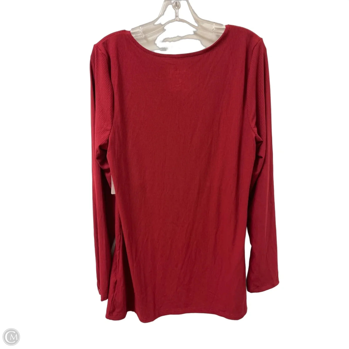 Top Long Sleeve By Torrid In Red, Size: 2x