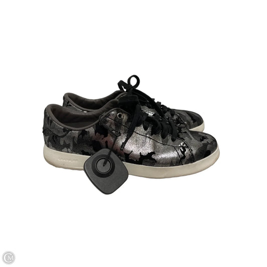 Shoes Sneakers By Cole-haan In Black & Silver, Size: 5.5