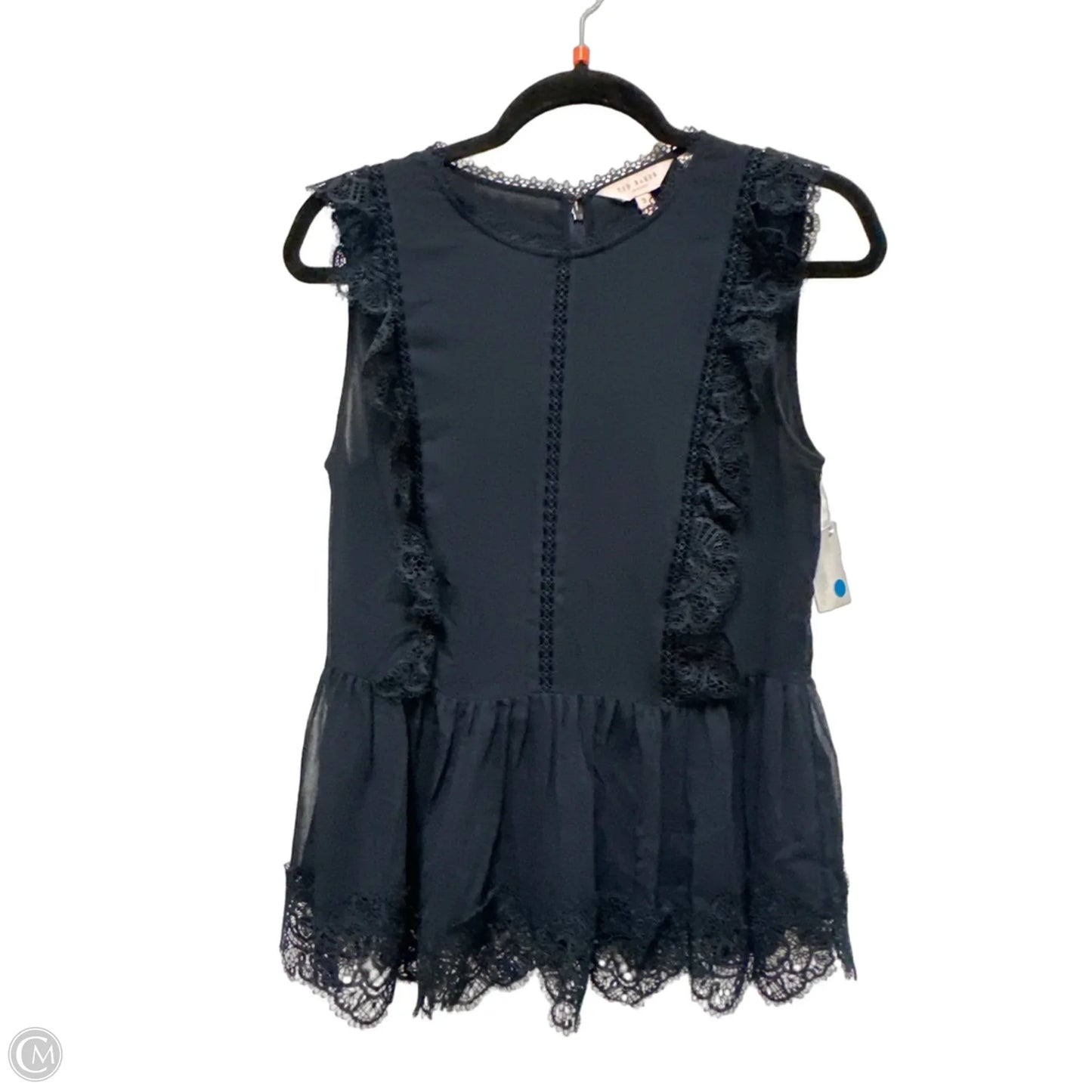 Top Sleeveless By Ted Baker In Black, Size: M