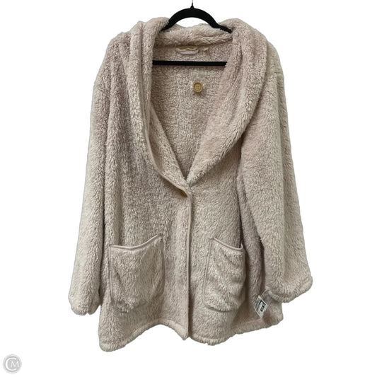 Sweater Cardigan By Soft Surroundings In Pink, Size: 1x