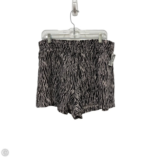 Shorts By Anthropologie In Black & Cream, Size: 12