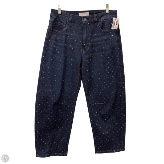 Jeans Wide Leg By Lovervet In Blue Denim, Size: 10