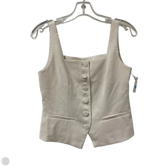 Blouse Sleeveless By Joie In Cream, Size: Xs