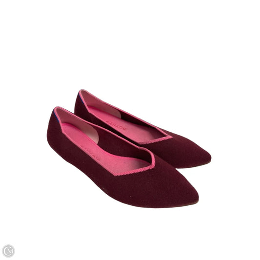 Shoes Flats By Rothys In Pink, Size: 10.5
