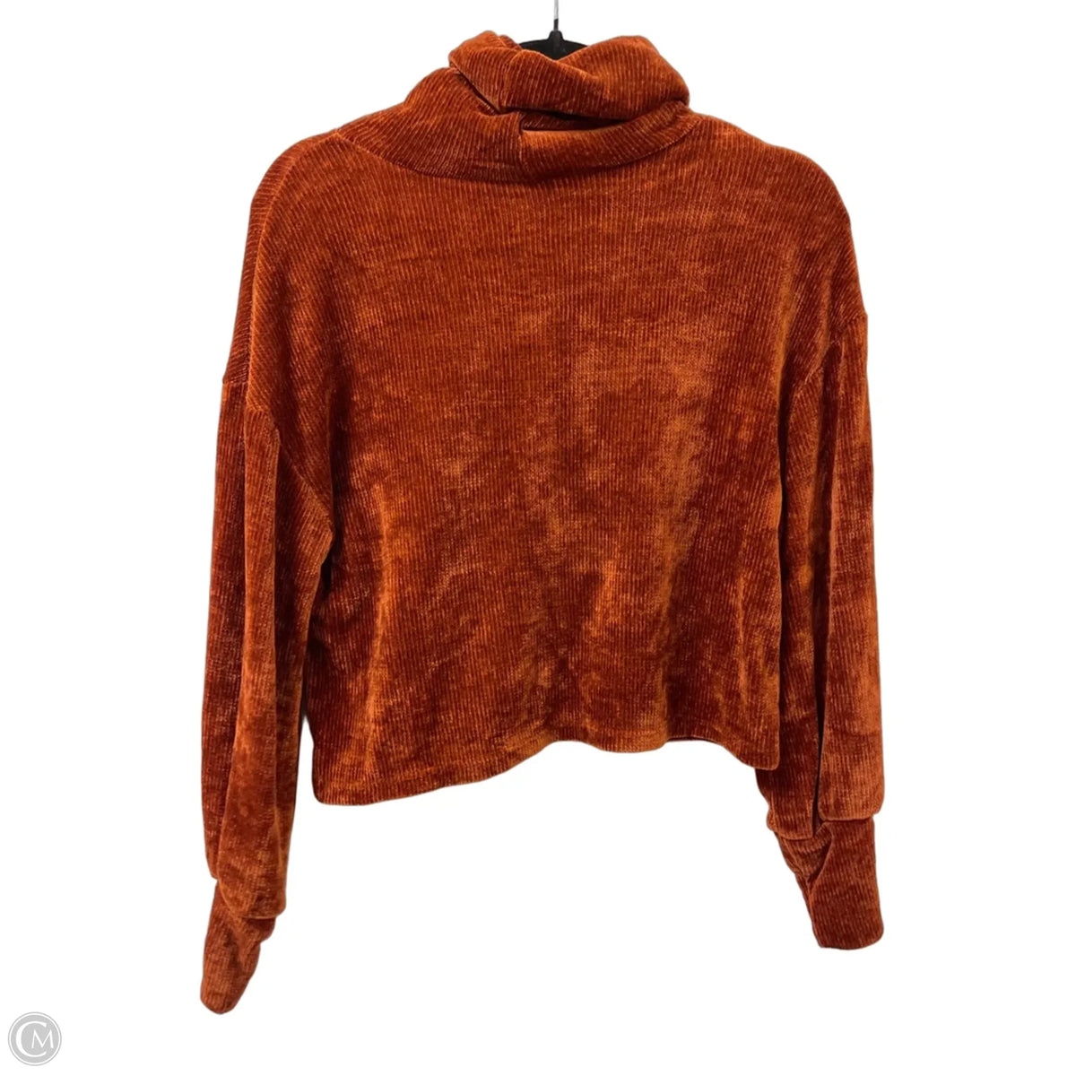 Sweater By Clothes Mentor In Orange, Size: S