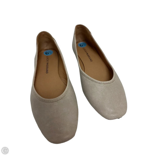 Shoes Flats By Lucky Brand In Cream, Size: 6.5