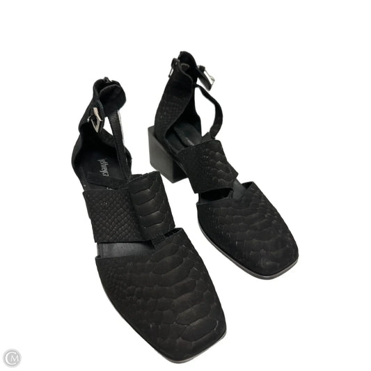 Sandals Heels Block By Jeffrey Campbell In Black, Size: 7.5