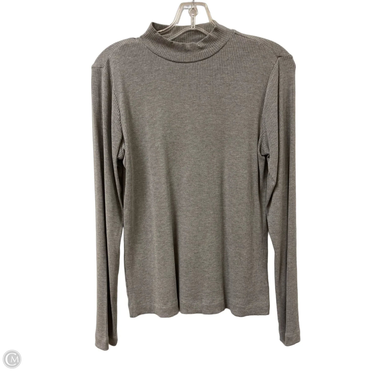 Top Long Sleeve By Truth In Grey, Size: M