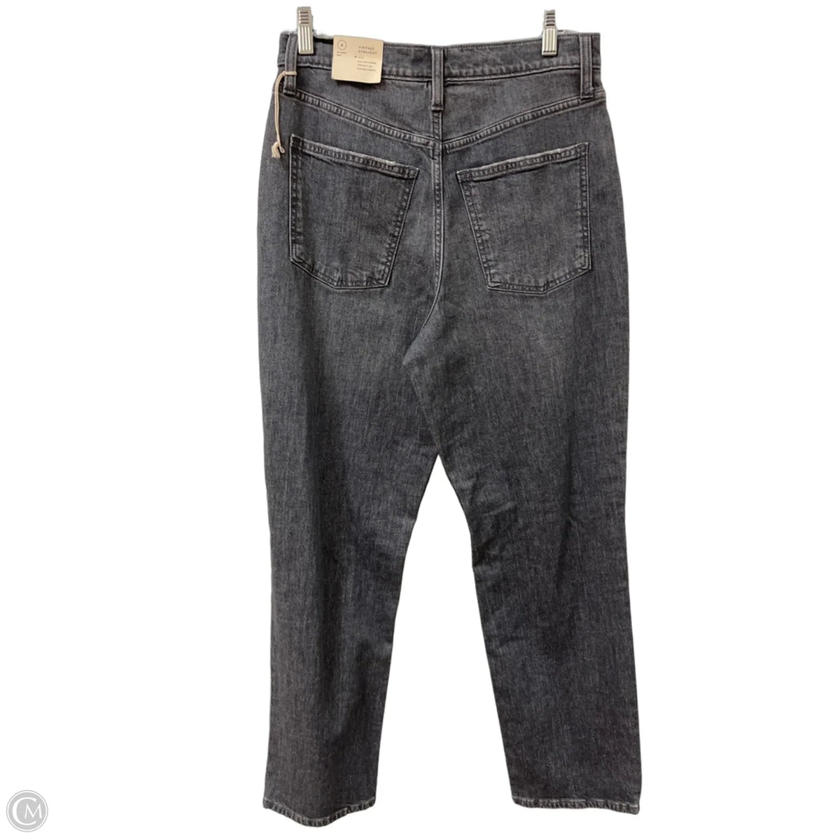Jeans Straight By Universal Thread In Grey Denim, Size: 6
