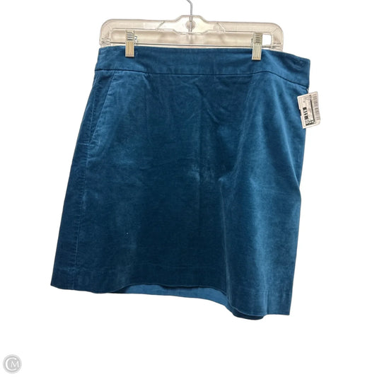 Skirt Mini & Short By Loft In Blue, Size: 10