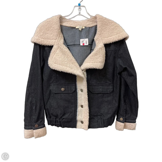 Jacket Other By Kori America In Black & Cream, Size: S