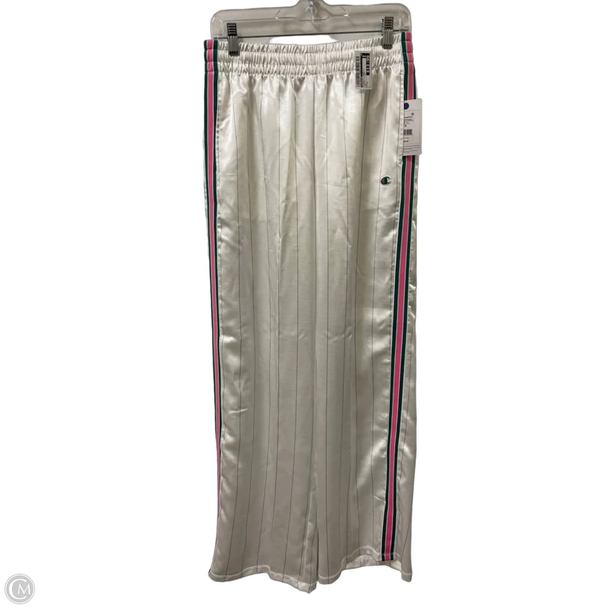 Athletic Pants By Champion In Striped Pattern, Size: M