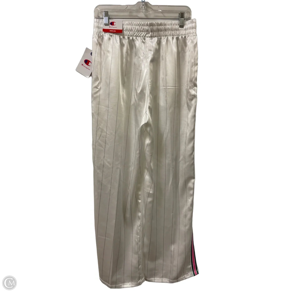 Athletic Pants By Champion In Striped Pattern, Size: M