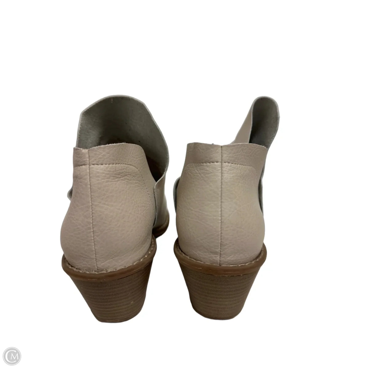 Boots Ankle Heels By Universal Thread In Cream, Size: 9
