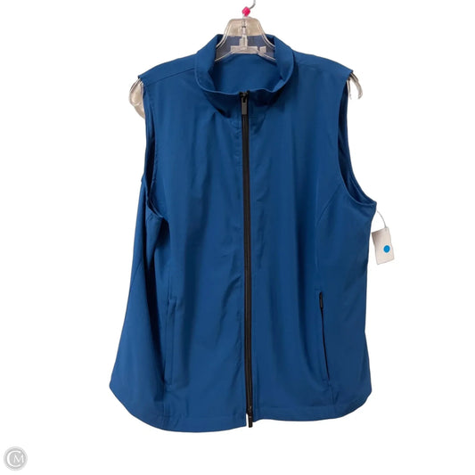 Vest Other By Chicos In Blue, Size: L