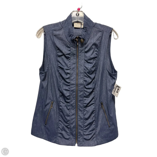 Vest Other By Chicos In Blue, Size: M