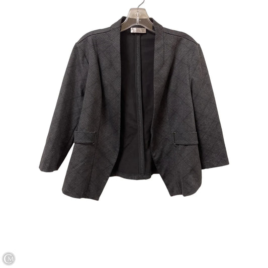Blazer By 89th And Madison In Black & Grey, Size: L