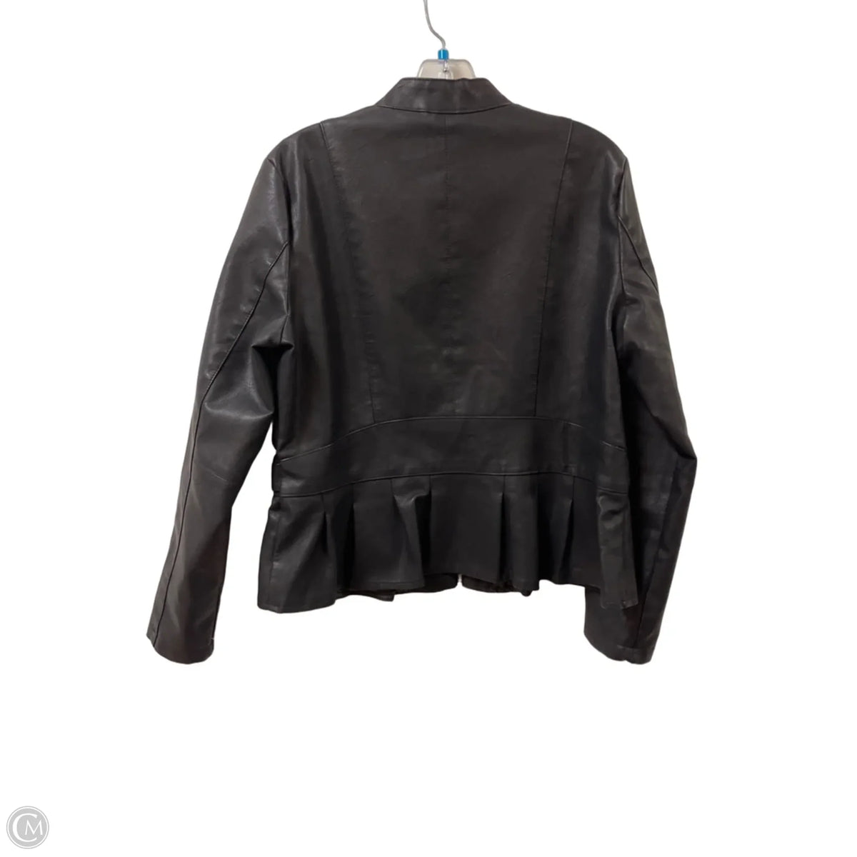 Jacket Moto By Baccini In Black, Size: L