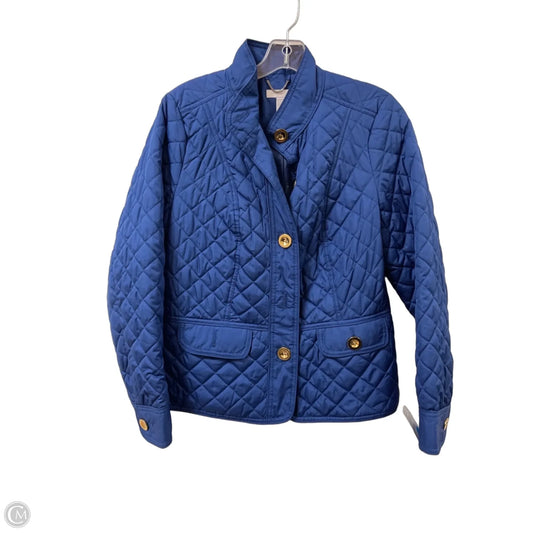Jacket Puffer & Quilted By Charter Club In Blue, Size: M