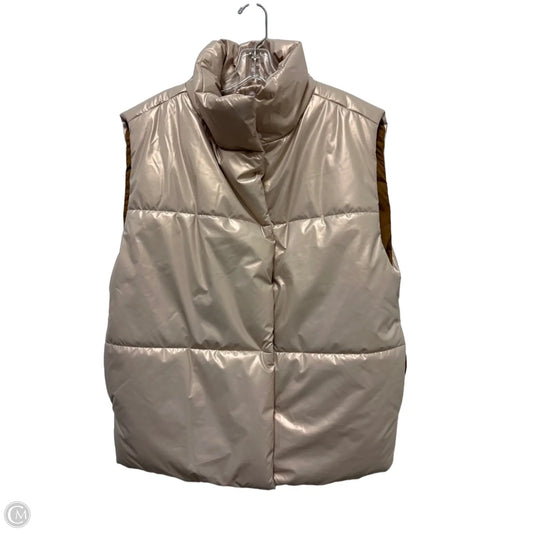 Vest Puffer & Quilted By Fabletics In Cream, Size: Xxs