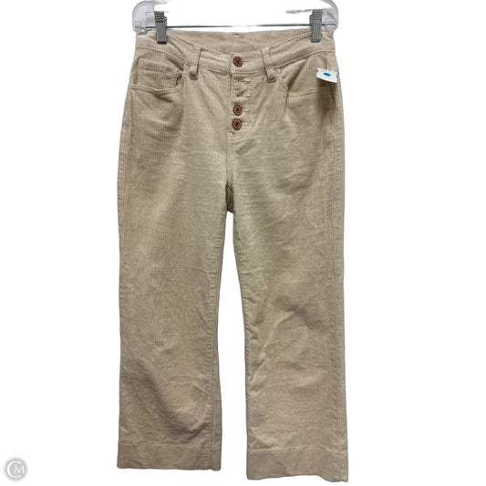 Pants Corduroy By Cabi In Cream, Size: 0
