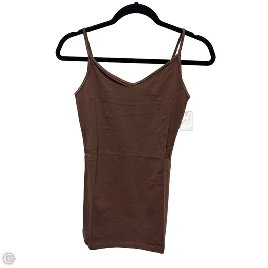 Tank Top By Cabi In Brown, Size: Xs